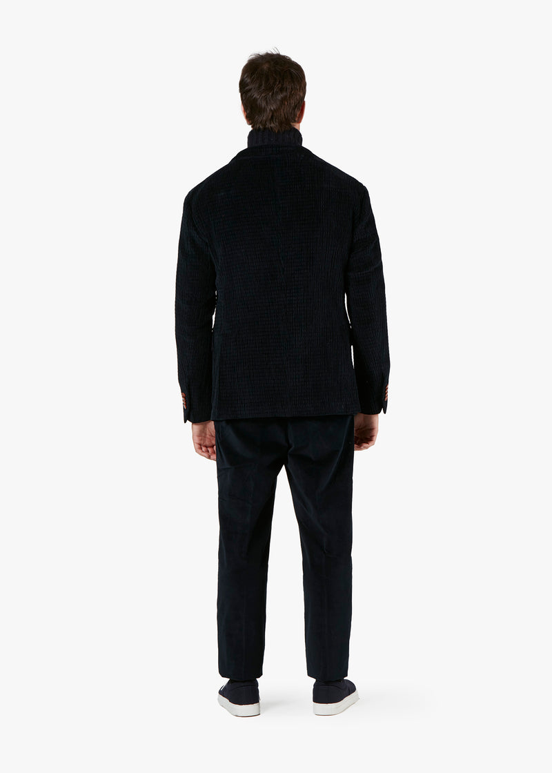 AABENZIO SINGLE-BREASTED JACKET WITH PATCH POCKETS