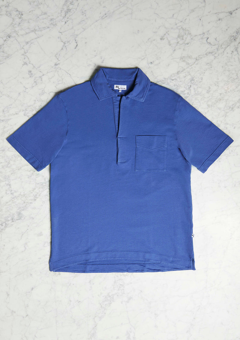 AADEO OPEN COLLAR POLO SHIRT