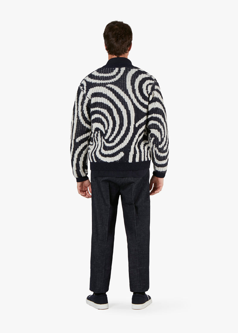 AALIANO WOOL CARDIGAN SWEATER