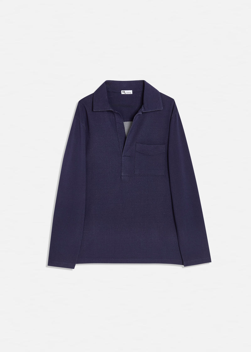 AALIX JERSEY POLO-SWEATER