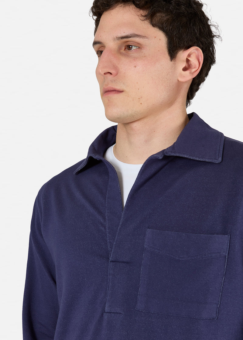 AALIX JERSEY POLO-SWEATER