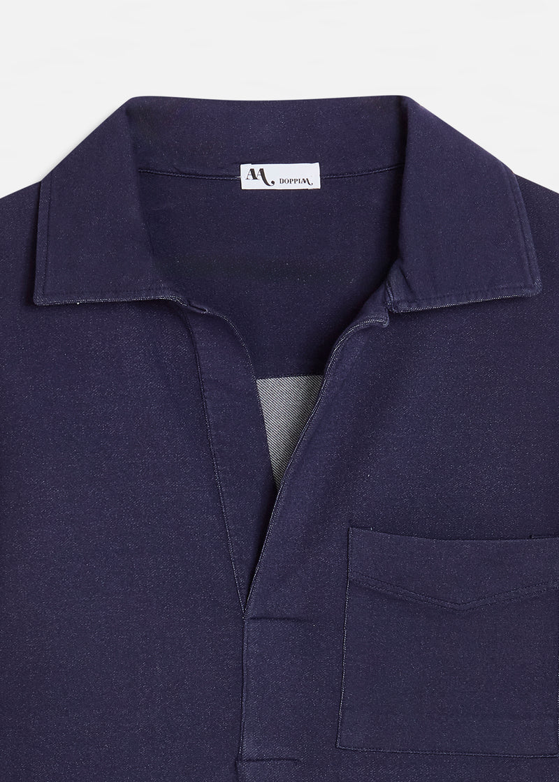 AALIX JERSEY POLO-SWEATER