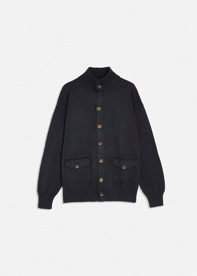 AALMIRO KNITTED BOMBER JACKET