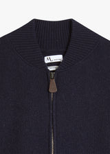 AAMIRA KNITTED ZIP SWEATER