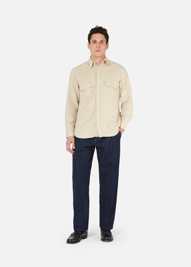 AANTIDE WESTERN CHAMBRAY SHIRT