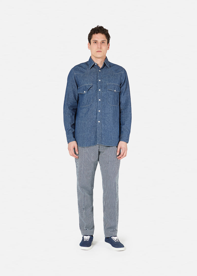AANTIDE WESTERN CHAMBRAY SHIRT