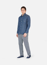 AANTIDE WESTERN CHAMBRAY SHIRT