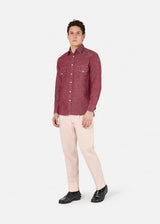AANTIDE CAMICIA WESTERN CHAMBRAY