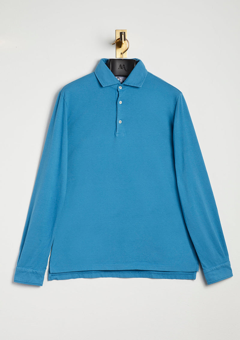 AAPOLLO COTTON-JERSEY POLO SHIRT