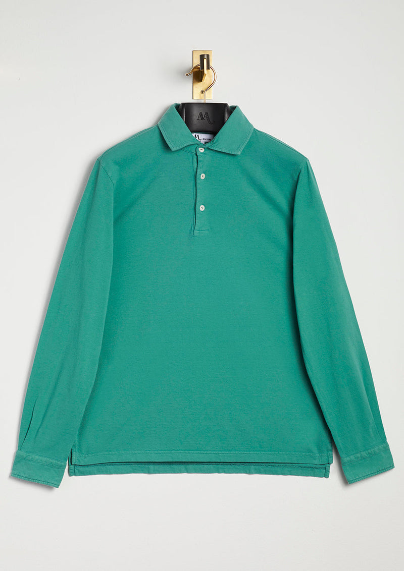 AAPOLLO COTTON-JERSEY POLO SHIRT