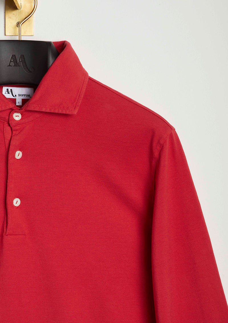 AAPOLLO COTTON-JERSEY POLO SHIRT
