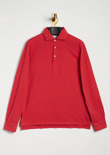 AAPOLLO COTTON-JERSEY POLO SHIRT