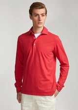 AAPOLLO COTTON-JERSEY POLO SHIRT