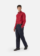AARIOSTO DENIM WESTERN SHIRT