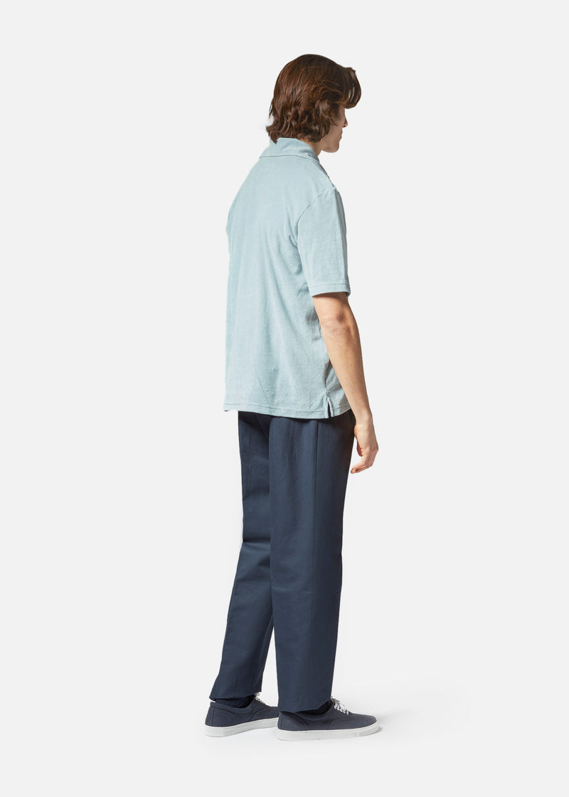 AADEO COTTON - TERRY POLOSHIRT