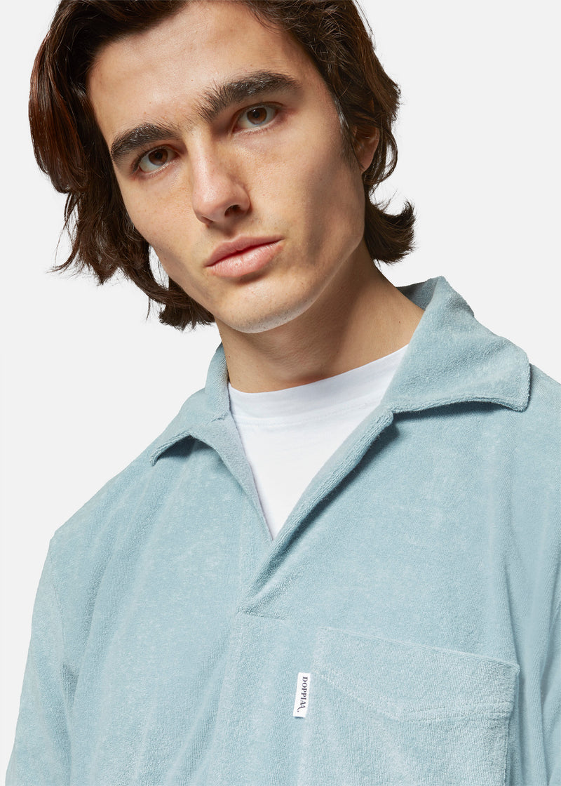 AADEO COTTON - TERRY POLOSHIRT