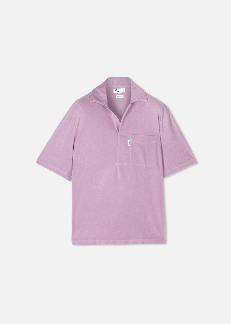 AADEO COTTON - TERRY POLOSHIRT
