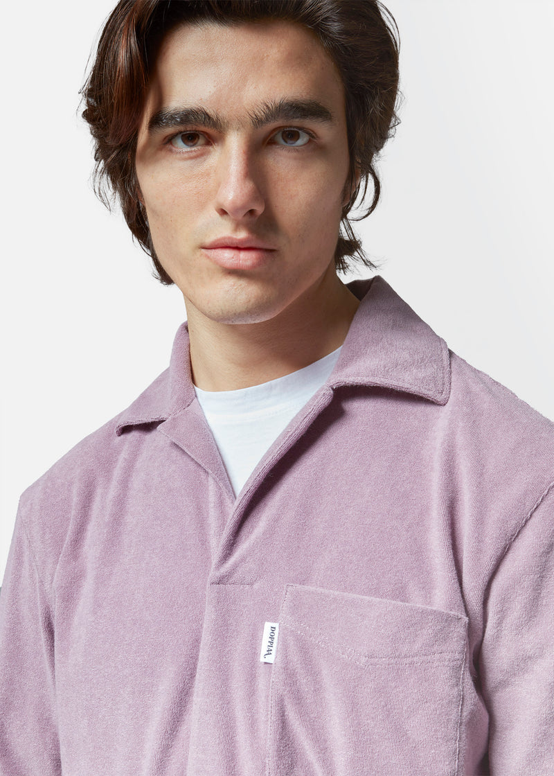 AADEO COTTON - TERRY POLOSHIRT