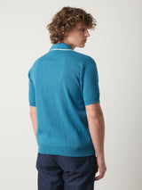 AAGAR COTTON TERRY SHIRT WITH SHORT SLEEVES