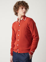 AAGAR RUST KNITTED SHIRT