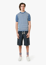 AALFEO STRIPED KNITTED TSHIRT