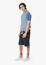 AALFEO STRIPED KNITTED TSHIRT