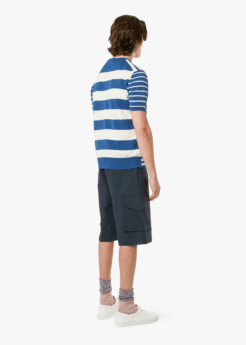 AALFEO STRIPED KNITTED TSHIRT