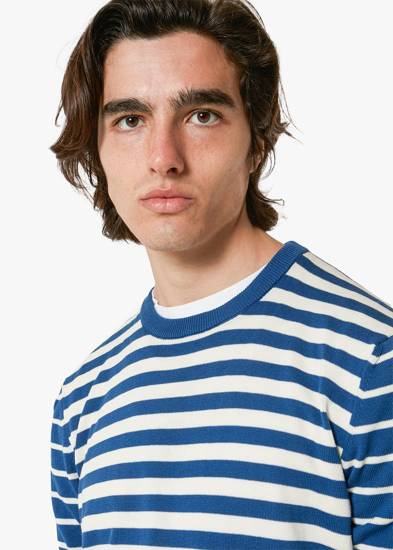 AALFEO STRIPED KNITTED TSHIRT