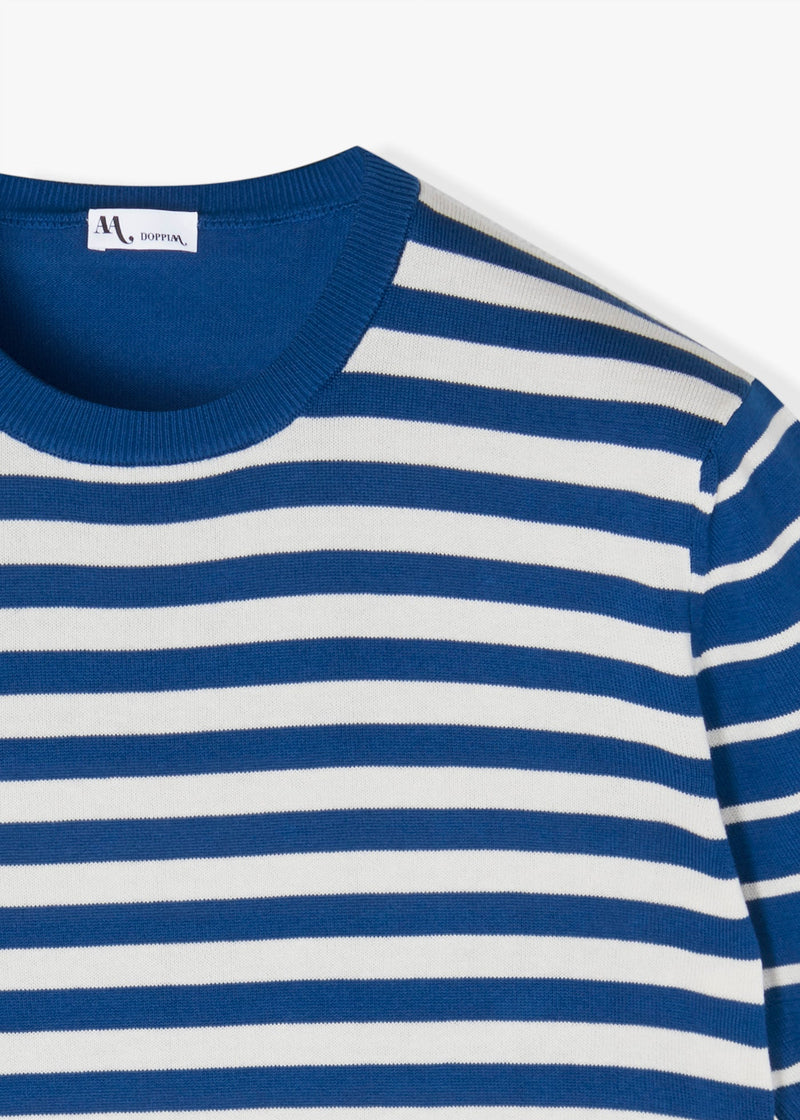 AALFEO STRIPED KNITTED TSHIRT