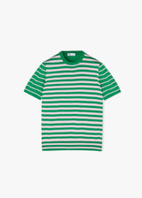 AALFEO STRIPED KNITTED TSHIRT