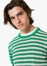 AALFEO STRIPED KNITTED TSHIRT