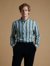 CAMICIA IN COTONE A RIGHE AAMILCARE