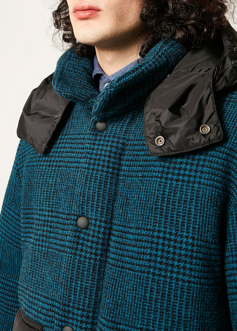 AANGOON CHECKED DOWN JACKET