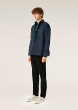 AANTERO GREEN CHECKED OVERSHIRT
