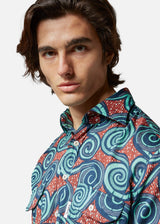 CAMICIA STAMPATA AANTERO