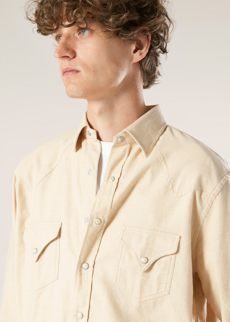 AARIOSTO COTTON WESTER SHIRT