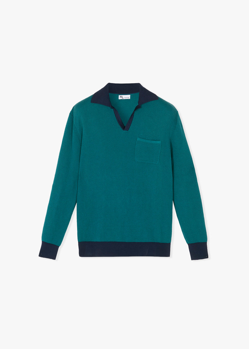 AAVIOLA LONG SLEEVES POLOSHIRT