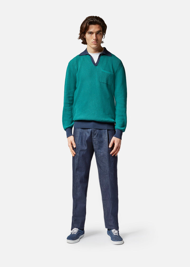 AAVIOLA LONG SLEEVES POLOSHIRT