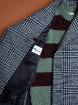 CAPPOTTO DOPPIO PETTO A QUADRI AALBANY
